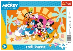 Puzzel MICKEY EN ZIJN VRIENDEN 15 stukjes