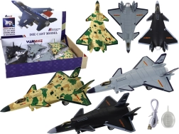 Modelvliegtuig met frictieaandrijving en stoom effect, oplaadbaar, 3 kleuren