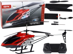 RC helikopter 70 cm rood met stabilisatie en LED