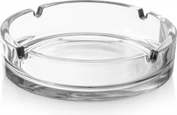 Glazen ronde asbak 10 cm