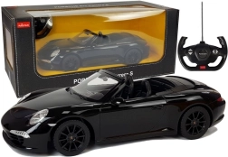 RC auto Porsche 911 Carrera S Rastar 1:12 – zwart