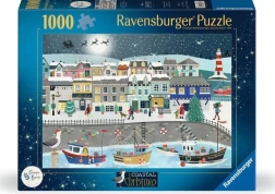 Ravensburger puzzel Kerst aan de kust 1000 stukjes