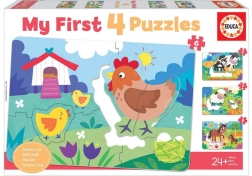 Mijn eerste puzzels mama’s en kleintjes 4-in-1 EDUCA