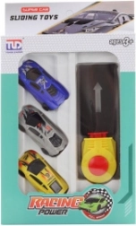 Set sportauto’s met lanceerder