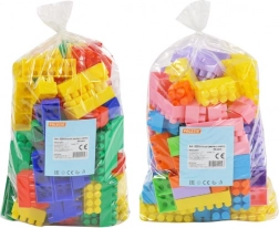 Bouwset voor kinderen 96 delen – kleurrijke grote blokken