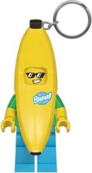 Lego lichtgevende sleutelhanger Banana Guy