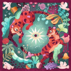 Ravensburger vierkant puzzel Art & Soul: Dierens dromen 756 stukjes