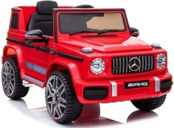 Rode elektrische kinderauto Mercedes G63 AMG