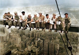 Puzzel Lunch op de Wolkenkrabber 1000 stukjes