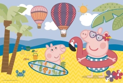 Puzzel Peppa Pig: Vakantie Maxi 24 stukjes