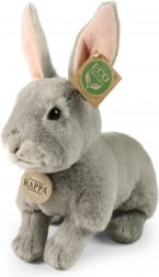 Pluchen konijntje grijs 23 cm RAPPA ECO