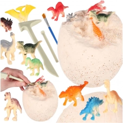 Archeologieset dinosaurus-ei – 12 figuren