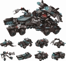 Qman Shadow Pulse gevechtsvoertuig – miniset