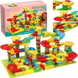 Woopie knikkerbaan bouwset 340 delen