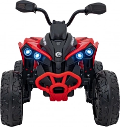 Elektrische kinderquad 24V, rood