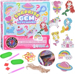 Creatieve adventskalender met diamond painting – hangers