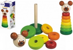 DETOA houten piramide beer