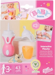 Interactieve fles en lepel voor poppen BABY Born
