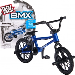 Tech Deck finger bike BMX Sunday blauw met stickers