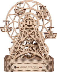 Houten model van het reuzenrad WOODEN CITY