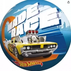 Gekleurde bal HOT WHEELS 23 cm van PVC