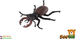 Plastic beeldje van een vliegend hert 8 cm