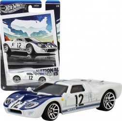 Hot Wheels Ford GT40 National Icons 1:64 metalen model 7 cm