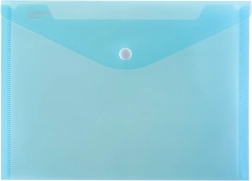 Envelop met drukknoop Opaline Mint A4