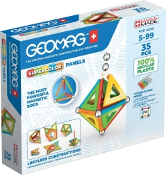 GEOMAG supercolor panelen van gerecycled plastic – 35 delen