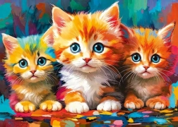 Puzzel Drie kleine hartjes 500 stukjes CHERRY PAZZI