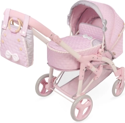 Inklapbare poppenwagen 3-in-1 met draagtas Sophie 75 cm