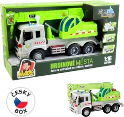 Auto kraan op vliegwiel met licht en geluid