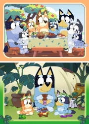 Bluey puzzel 2x24 stukjes