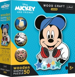 Houten puzzel In Mickey’s wereld 50 stukjes