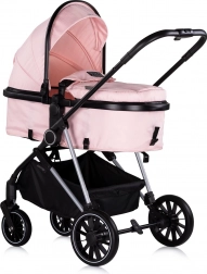 Chipolino kinderwagen combi Aura 2-in-1 – Pink marshmallow
