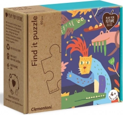 Puzzel 60 stukjes Jungle