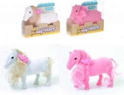 Paard met sierlijke clip