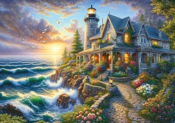 Puzzel Kustsymfonie 500 stukjes