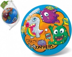 Opblaasbare bal Monsters 14 cm in net