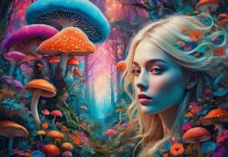 Puzzel Regenboogbos 1000 stukjes