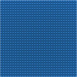 Sluban basisplaat 32x32 blauw