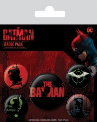 Set van BATMAN-badges (5 stuks)