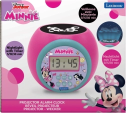 Lexibook wekker Minnie met plafondprojector