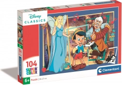 Puzzel CLEMENTONI Disney Pinocchio 104 stukjes