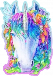 Houten puzzel stijlvolle eenhoorn 150 stukjes WOODEN CITY