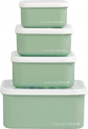 Set van vier snackdoosjes A Little Lovely Company – Vreugde