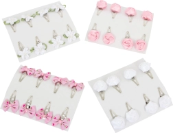 Haarspeldjes met bloemmotief - set van 32 stuks