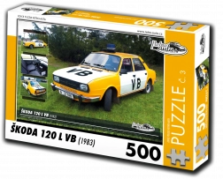 Puzzel RETRO-AUTA Škoda 120 L VB