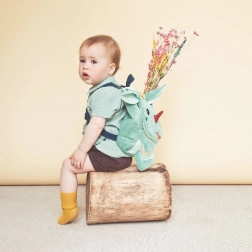 Zachte rugzakje Draakje Joe