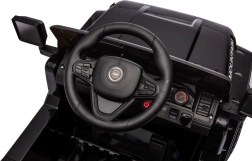 Elektrische kinderauto Off Road Mountain zwart